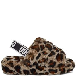 cheetah uggs slides