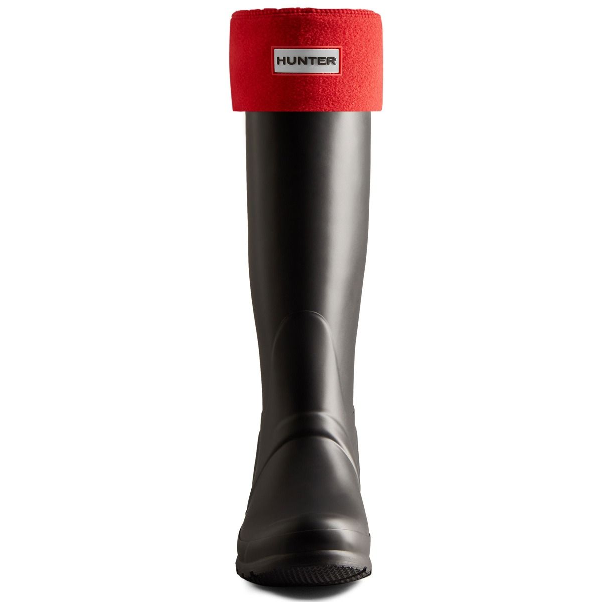 Tall red clearance hunter rain boots