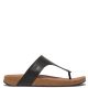 FitFlop iQushion Mens Leather Sandals Black