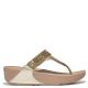 FitFlop Lulu L/Crystal L Sandals Platino