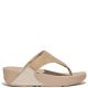 FitFlop Lulu Shimmerlux Latte Beige