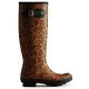 Hunter Original Tall Leopard Print Tan