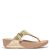 FitFlop Lulu Adj Leather Platino