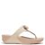 FitFlop Lulu Bow Leather Stone Beige