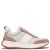 FitFlop F-MODE Suede/Leather Dusky Pink Flatform Trainers