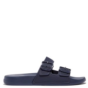 FitFlop iQ Buckle Slides Midnite Navy