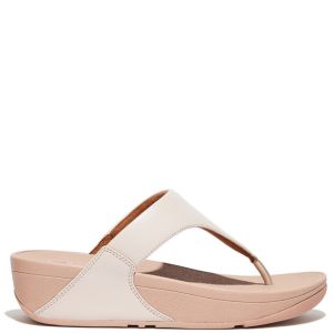 FitFlop Lulu Leather Stone Beige