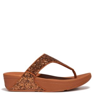 FitFlop Lulu Glitter Light Tan 