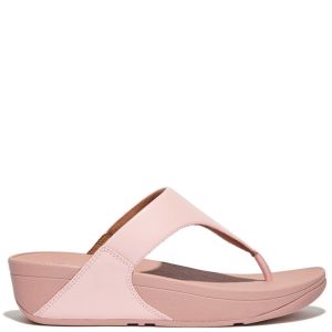 FitFlop Lulu Leather Pink Salt