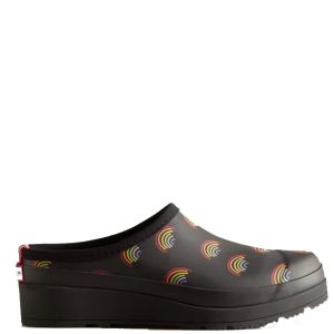 Hunter Play Clog Mini Rainbow Print