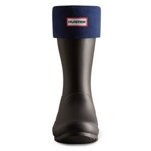 Hunter Fleece Short Boot Sock Navy