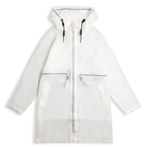 Hunter Play Transparent Parka White