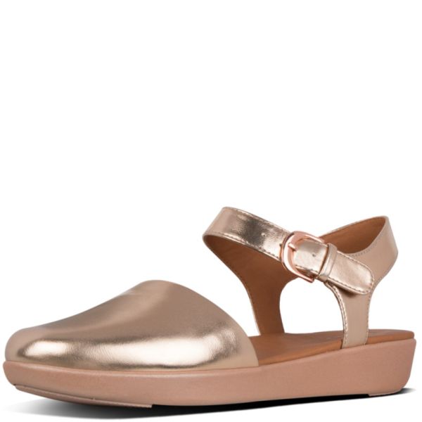 cova ii closed-toe leather sandals