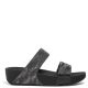 FitFlop Lulu Glitz Slides All Black