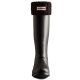 Hunter 6 Stitch Cable Tall Boot Sock Black